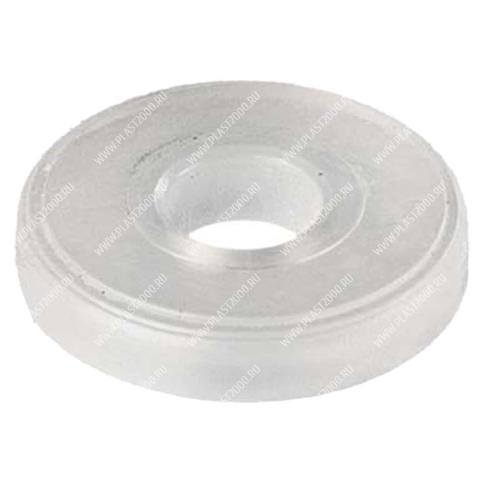  плоская пластиковая круглая внутренний Ø 4 мм, наружный Ø 13 мм .