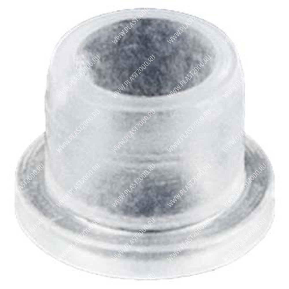Шайба втулка пластиковая круглая внутренний Ø 4 мм, наружный Ø 7 мм .