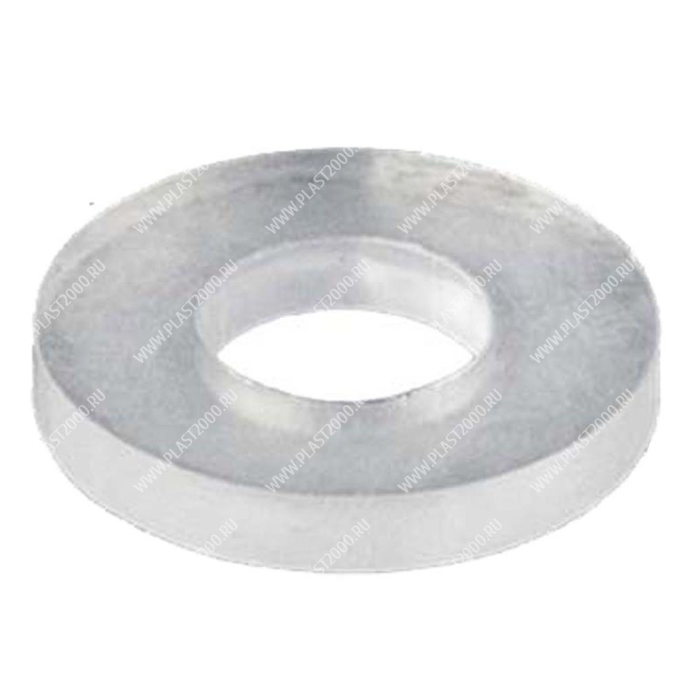 Шайба плоская пластиковая круглая внутренний Ø 4 мм, наружный Ø 10 мм .